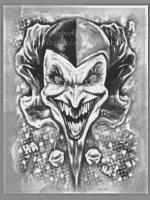 Clowns - Evil Klown - Digital Art